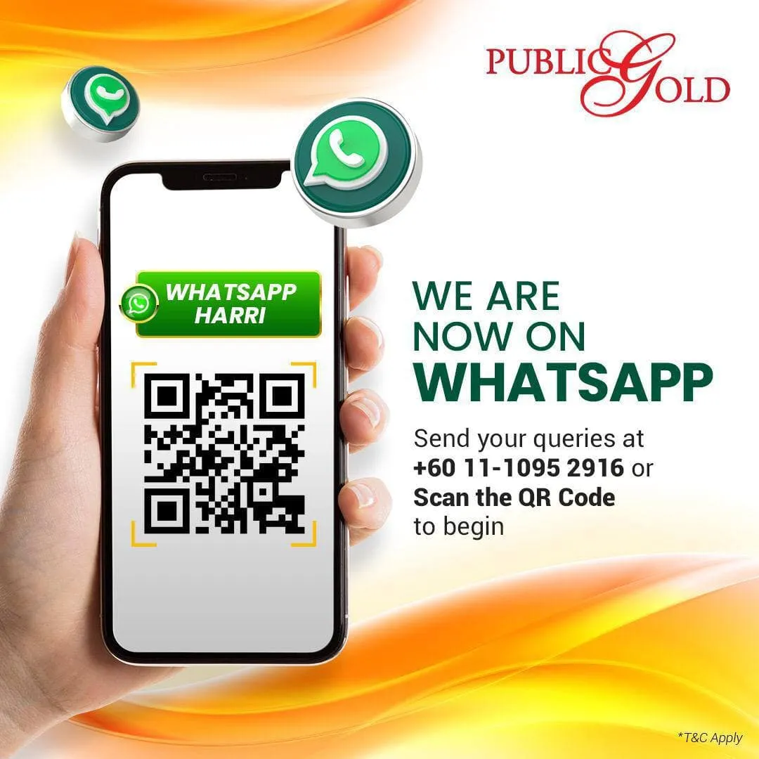 Cara WhatsApp Harri Public Gold